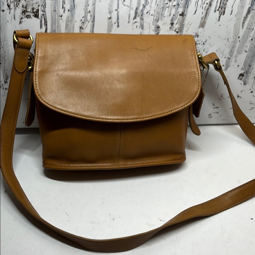 Coach 9807 Leather Crossbody Bag Purse